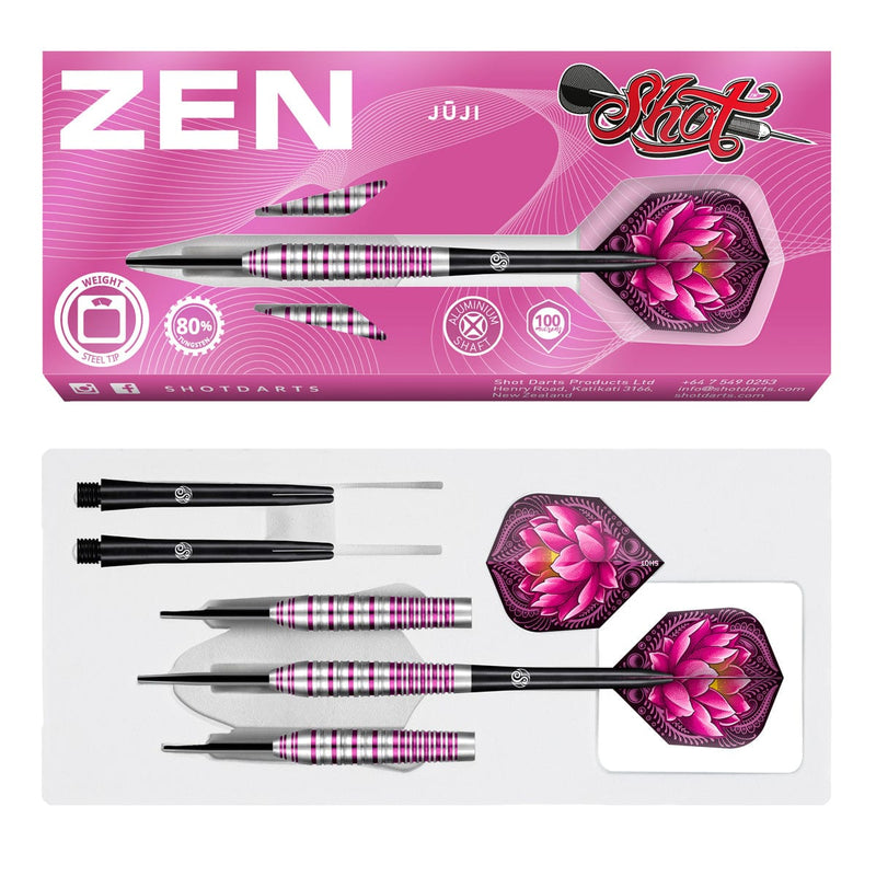 Shot Zen Juji 80% Steeldarts - DreamDarts Dartshop