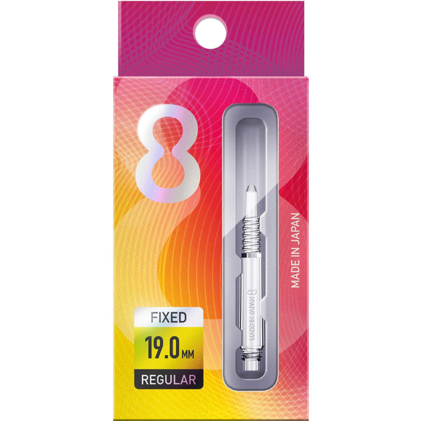 8 Flight Regular Clear Shaft - DreamDarts Online Dartshop