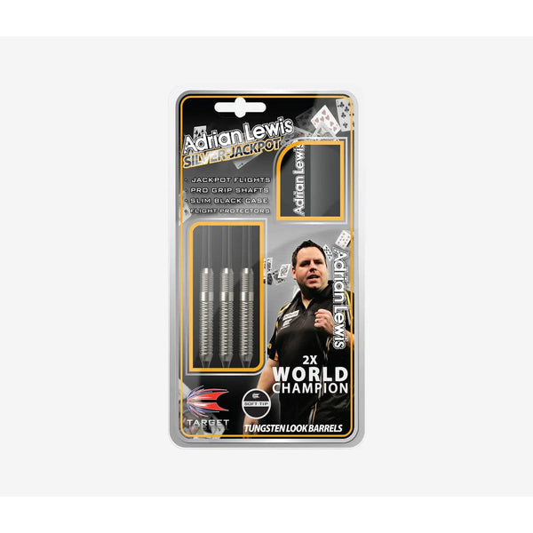 ADRIAN LEWIS Silver Jackpot  18 GRAMM BRASS DARTS - DreamDarts Dartshop