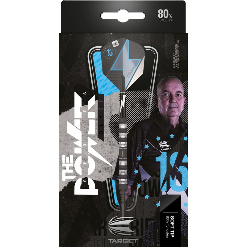 POWER SERIES 80% BLACK SP Softdart - DreamDarts Dartshop