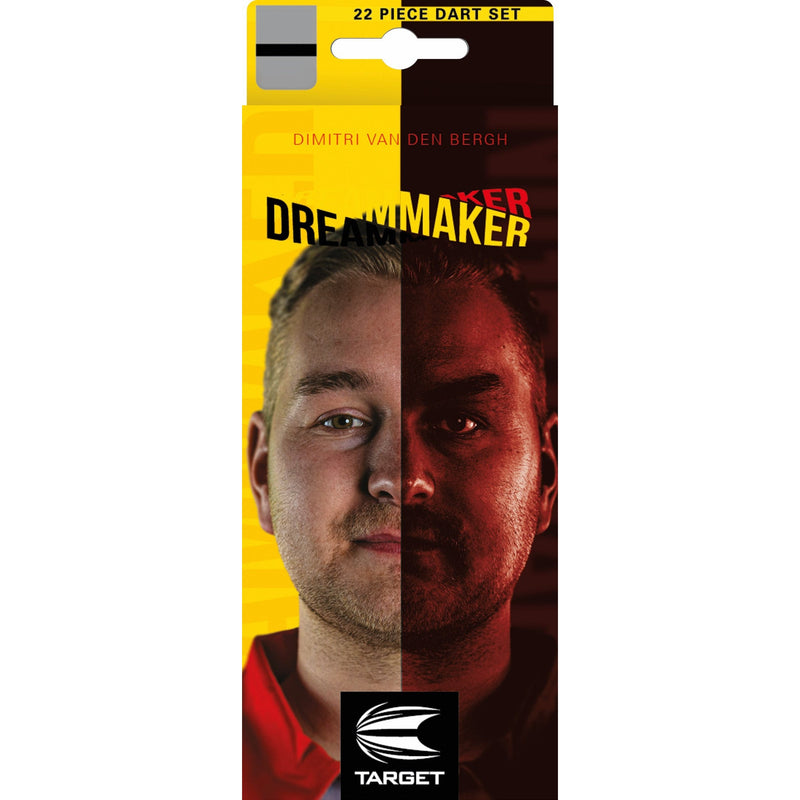 DIMITRI VAN DEN BERGH 22G BRASS Steeldarts - DreamDarts Dartshop