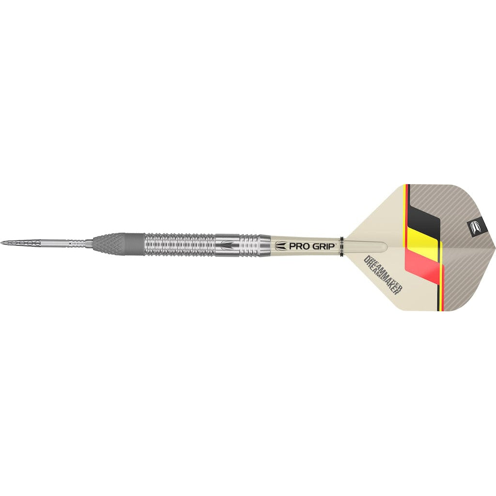 Ailettes Fléchettes Target Dimitri Van Den Bergh – 90% Pro Ultra Ten-X, 100 Microns, Design Bicolore – Lot De 3