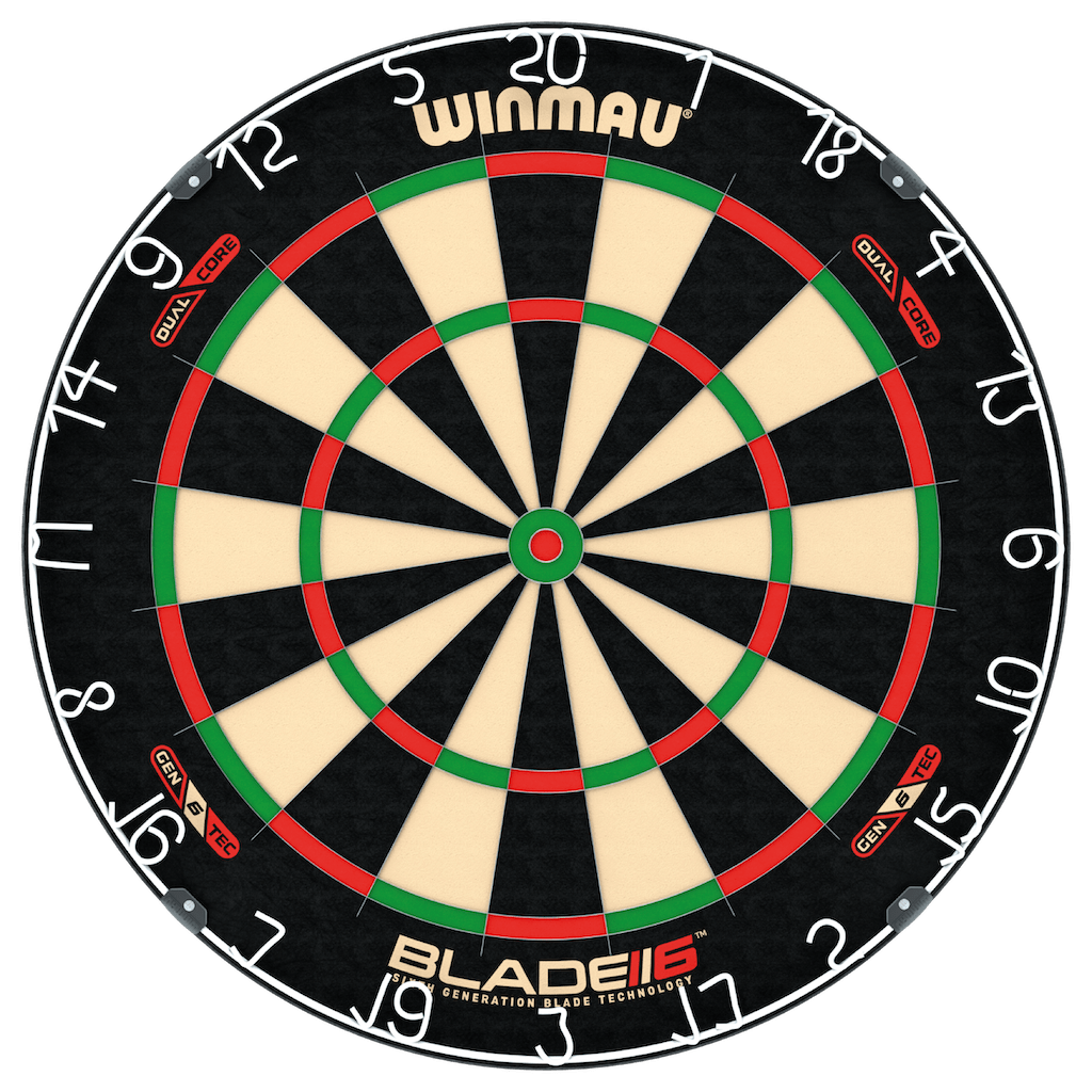 Blade 6 Dual Core Dartboard - DreamDarts Dartshop