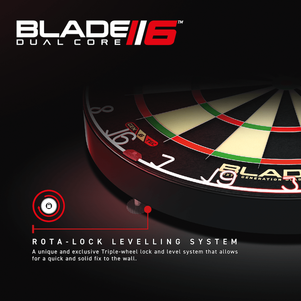 Blade 6 Dual Core Dartboard - DreamDarts Dartshop