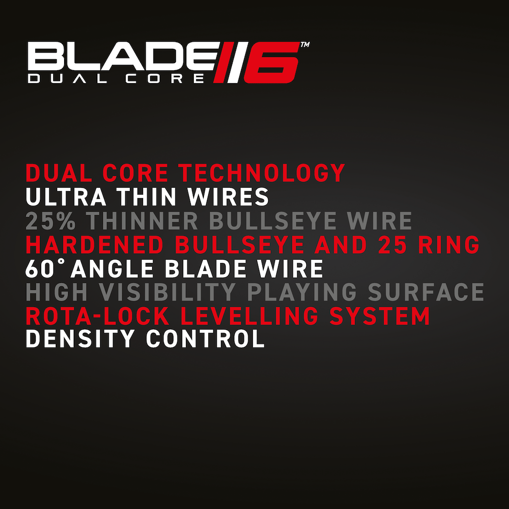 Blade 6 Dual Core Dartboard - DreamDarts Dartshop