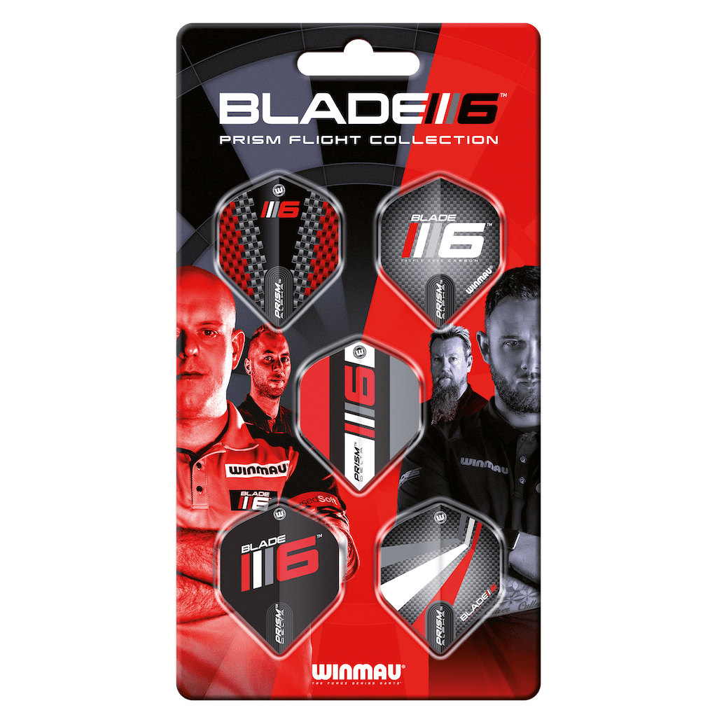Blade 6 Dart Flight Collection - DreamDarts Dartshop