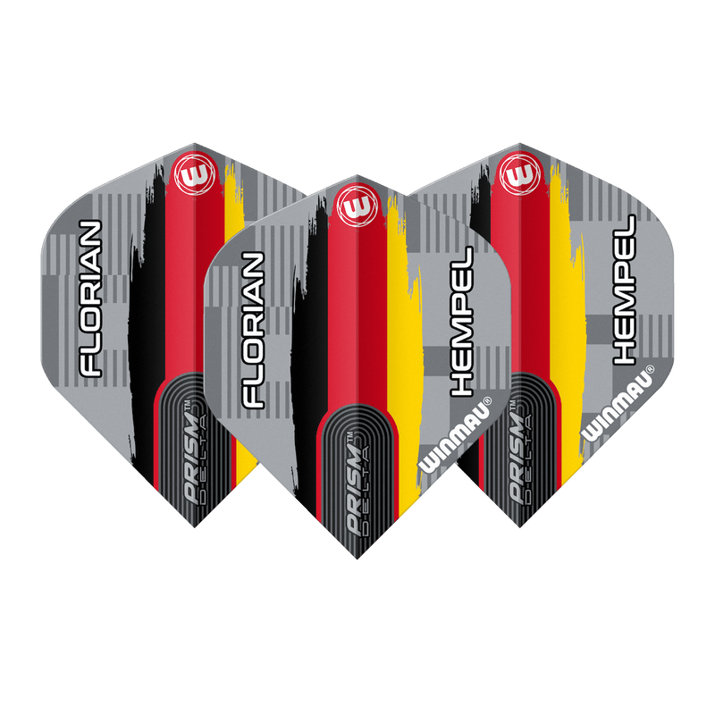 Florian Hempel Metallic Prism Delta Player Flights - 261 - DreamDarts Dartshop