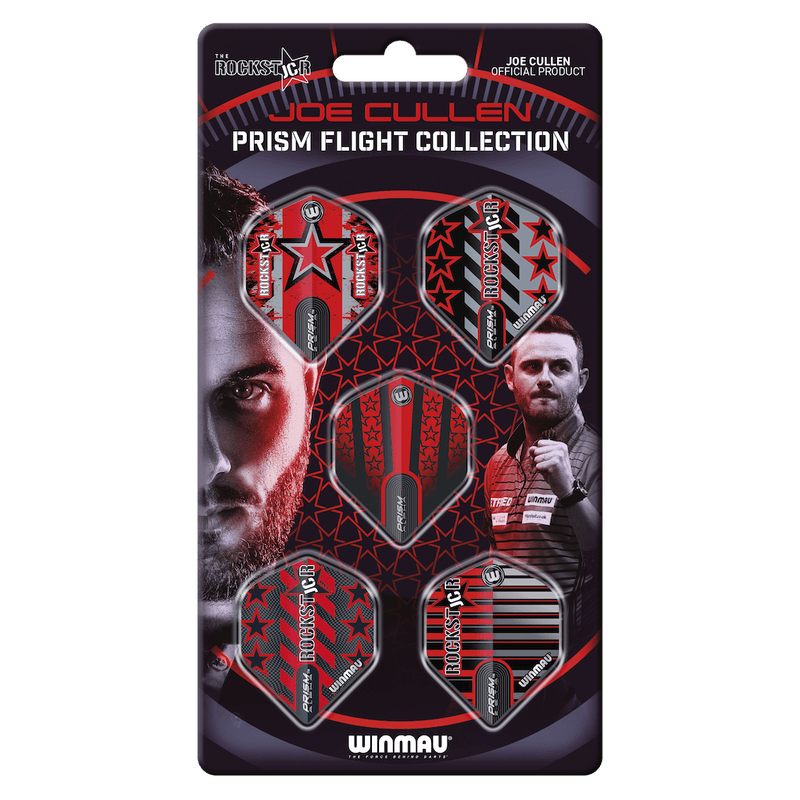 Joe Cullen Prism Dart Flight Collection - DreamDarts Dartshop