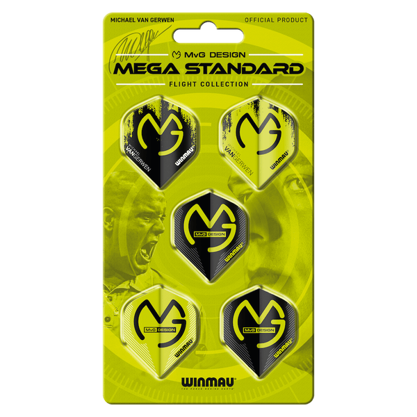 MvG Mega Standard Flight Pack - DreamDarts Online Dartshop