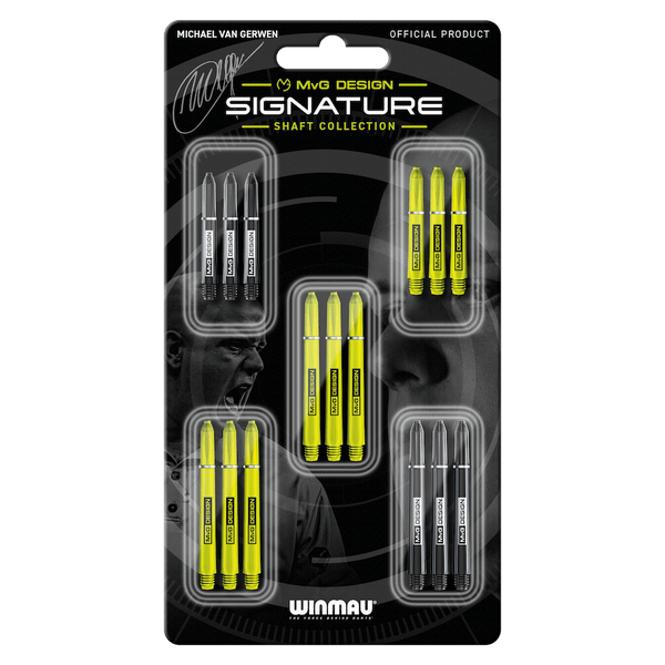 MvG Signature Shaft Collection - DreamDarts Dartshop