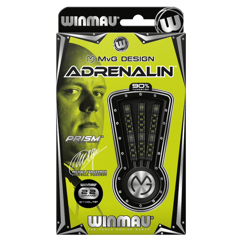 MvG Adrenalin Steeldarts - DreamDarts Dartshop