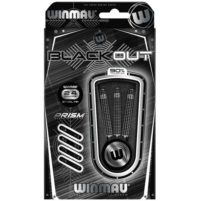 Winmau Blackout 90% Tungsten Steeldarts - DreamDarts Dartshop