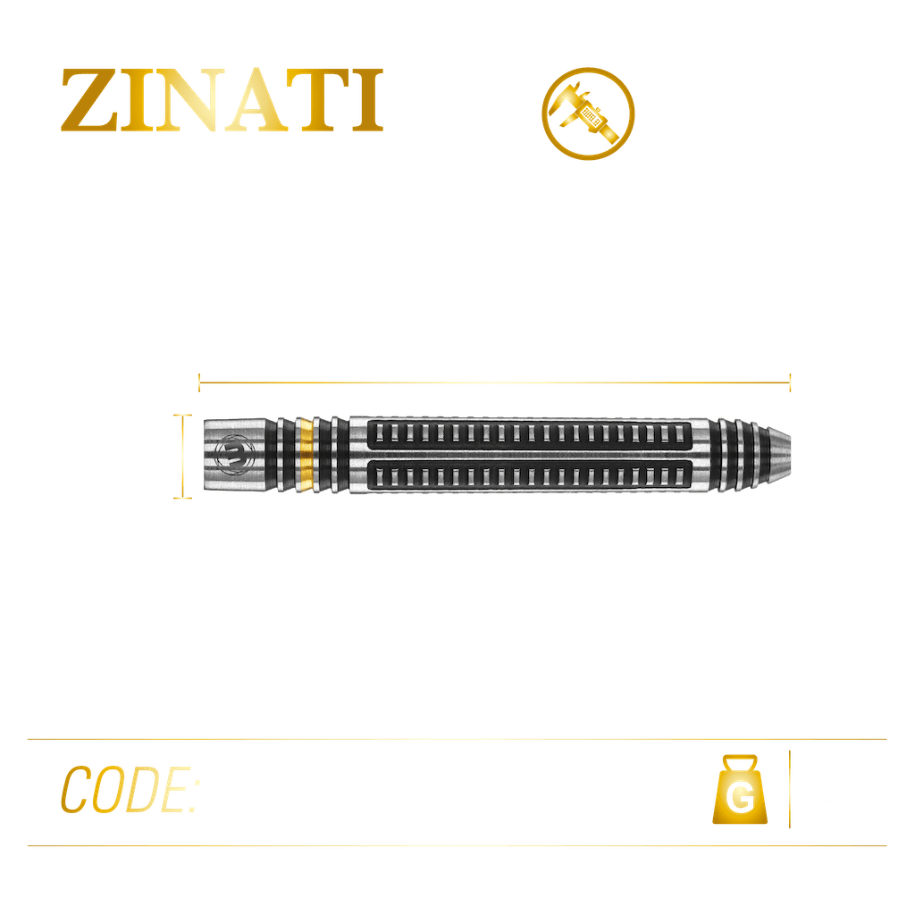 Zinati 90% Tungsten Steeldarts - DreamDarts Dartshop