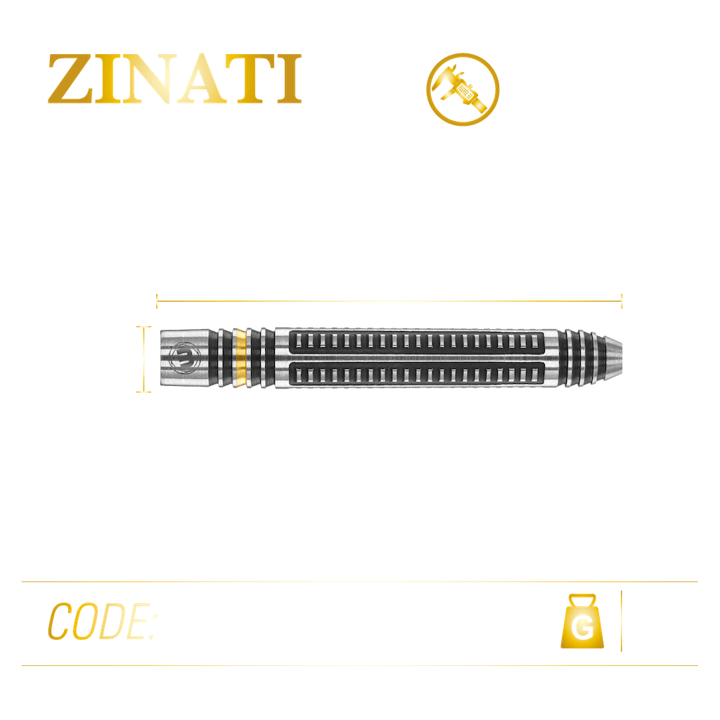Zinati 90% Tungsten Steeldarts - DreamDarts Dartshop