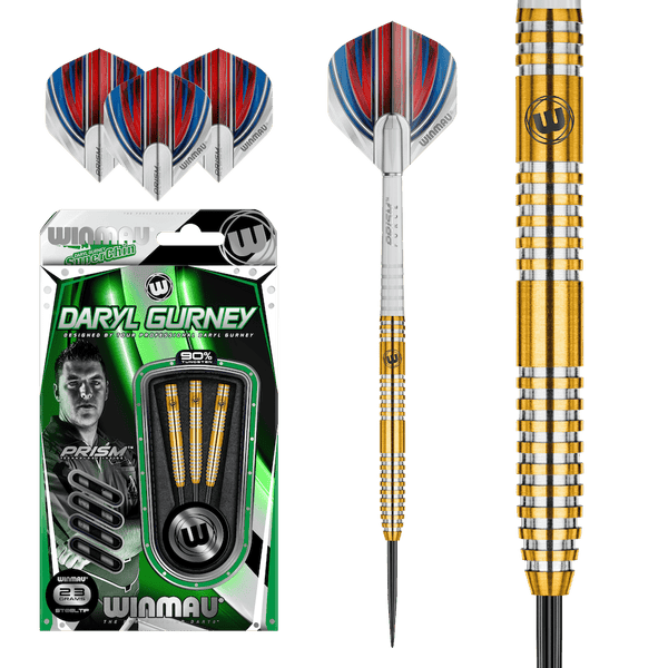 Daryl Gurney GOLD 90% Steeldarts - DreamDarts Dartshop