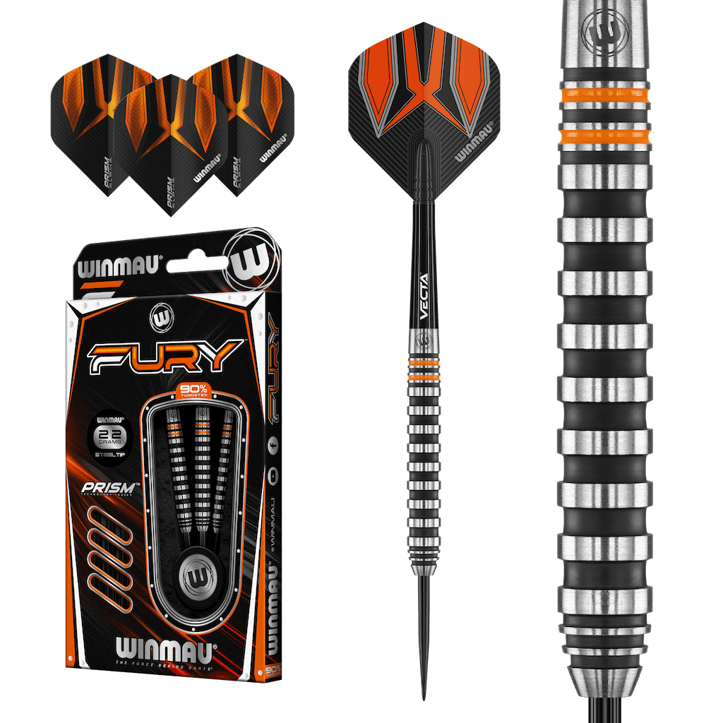Fury 90% Tungsten Steeldarts - DreamDarts Online Dartshop