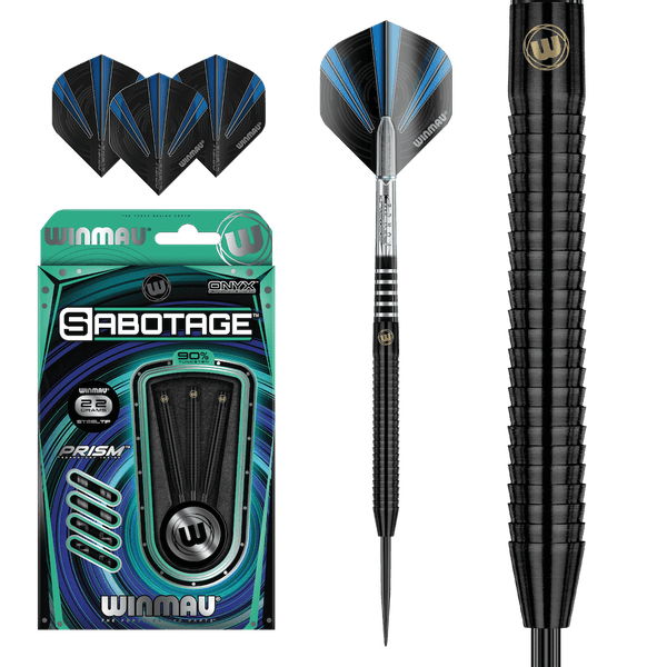 Sabotage Onyx Steeldarts - DreamDarts Online Dartshop