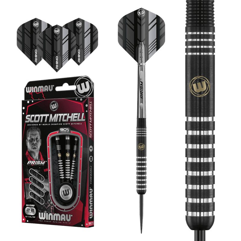 Scott Mitchell Worls Champion Special Edition Steeldarts - DreamDarts Online Dartshop