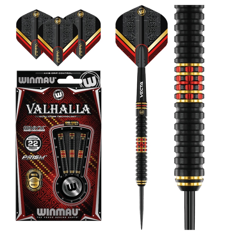 Valhalla Dual Core 85% / 95% Steeldarts - DreamDarts Dartshop