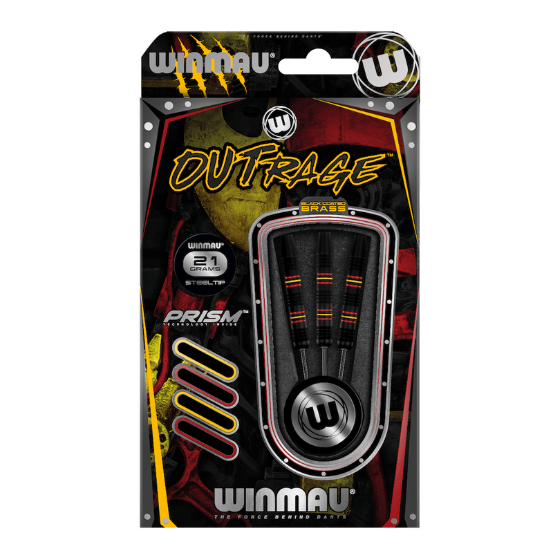 Winmau Outrage Brass Steeldarts - DreamDarts Online Dartshop