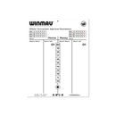 Winmau Scoreboard inklusive Stift - DreamDarts Online Dartshop